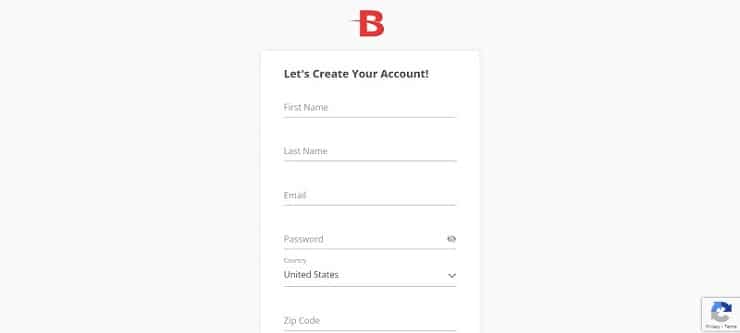 best online betting sites BetOnline registration form