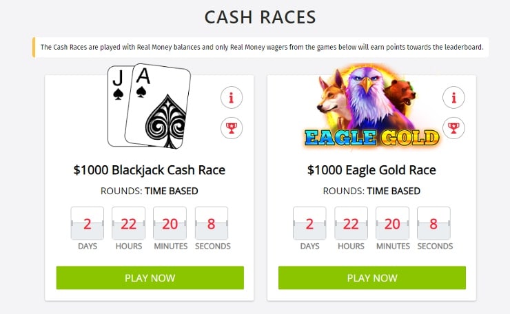 Jackpot Casinos - BetOnline Contests