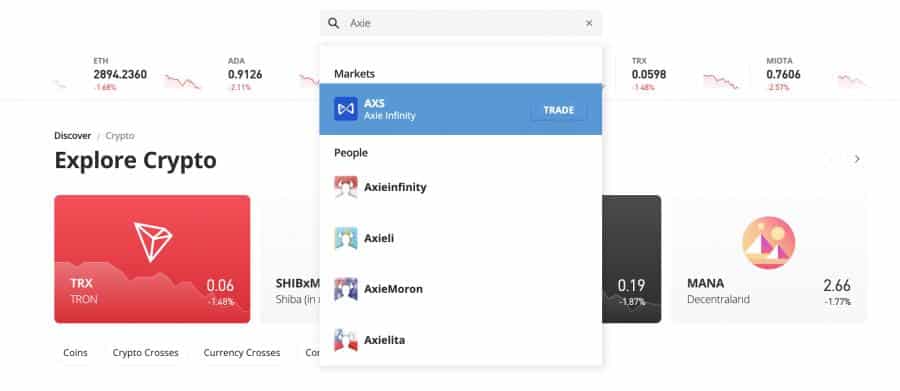 how to buy metaverse crypto coins on eToro
