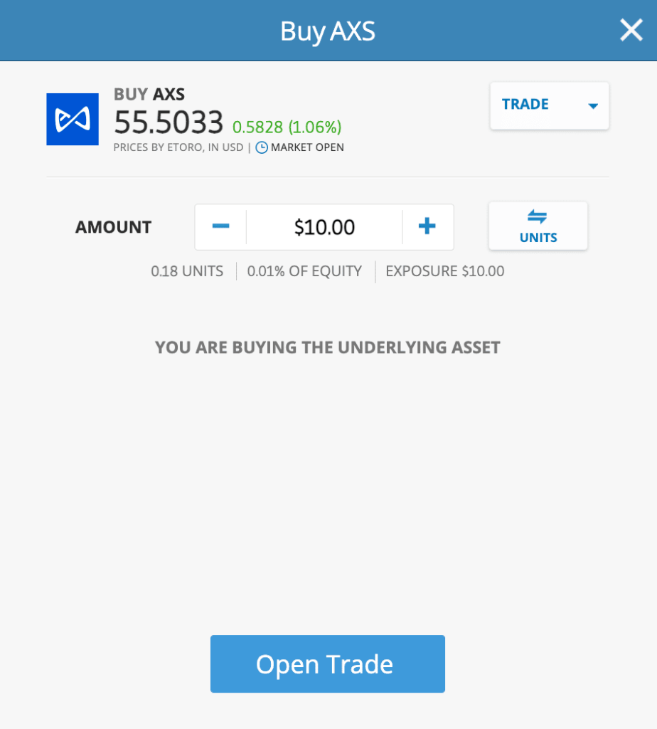 Buy Metaverse Crypto Coins at eToro