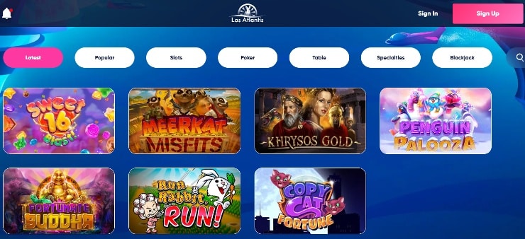 new slots casinos - Las Atlantis