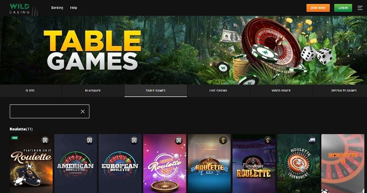 Bitcoin Roulette - Wild Casino