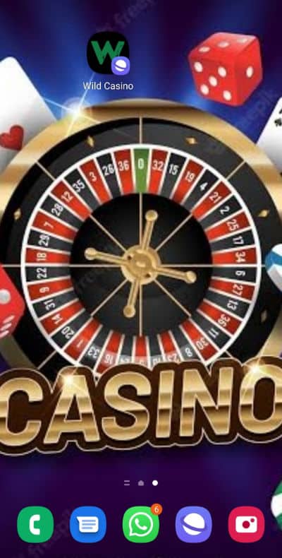 Wild Casino PWA Step 3