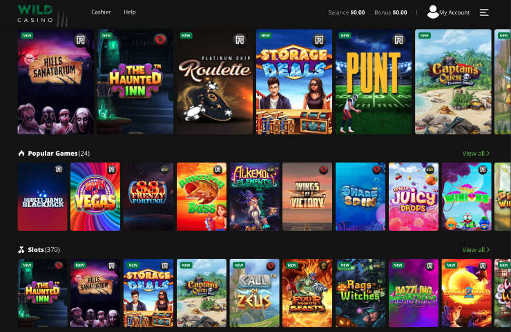 Wild Casino Registration Step 4
