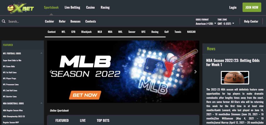 XBet sportsbook