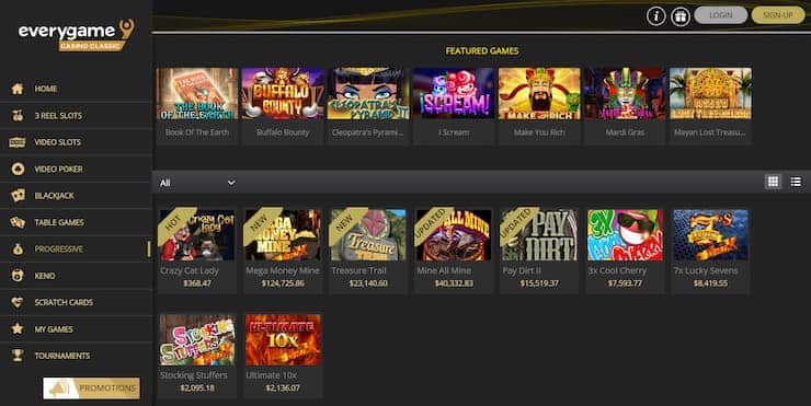 Monero Casino - Everygame Casino