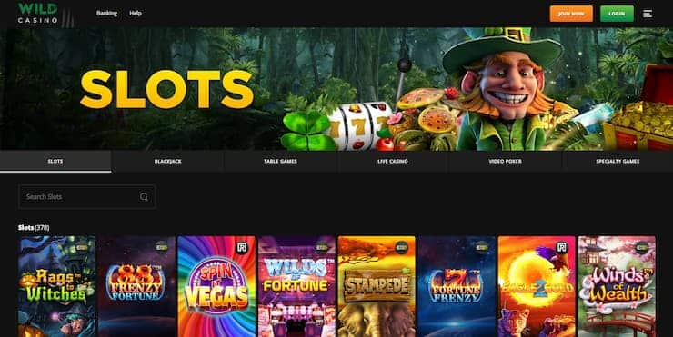 Monero Casino - Wild Casino