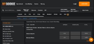Mybookie esports sites
