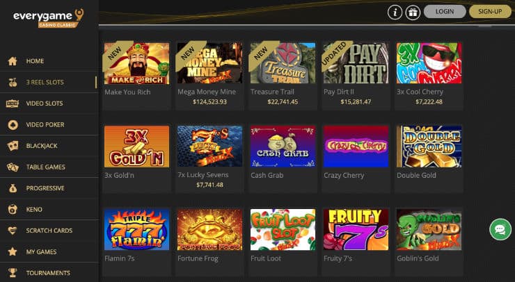 Online Games at Everygame 