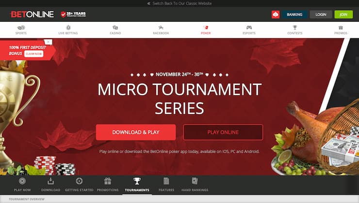 BetOnline Poker