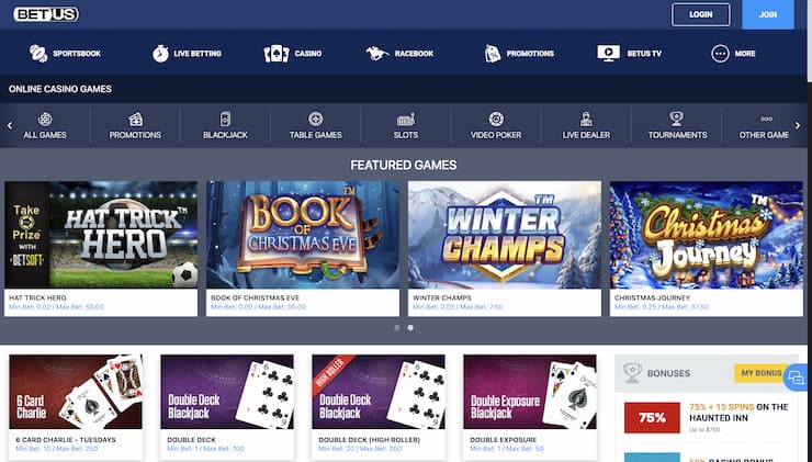 BetUS Tether Casino