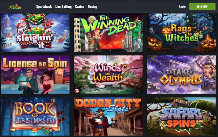XBet Casino Games