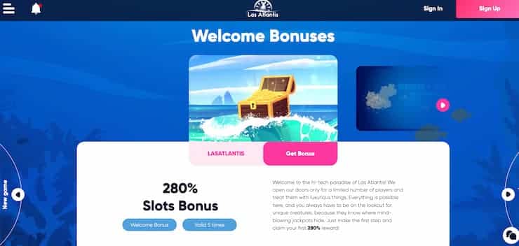 las atlantis - best casino for credit card users US