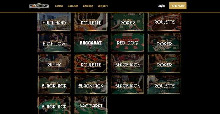 Bitcoin live Baccarat - MyB Casino