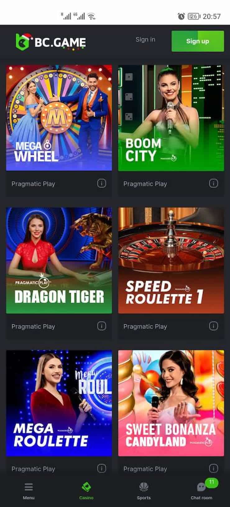 BC.Game Bitcoin mobile casinos