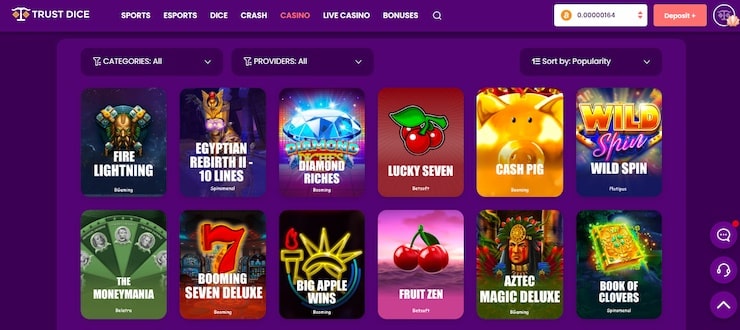 Claim a TrustDice promo code step 5