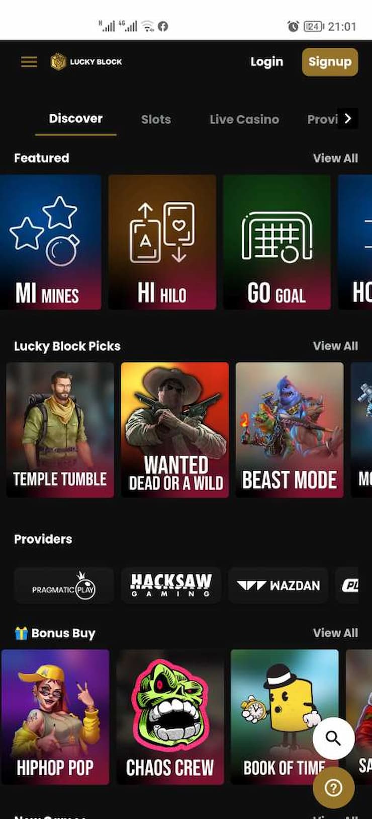 Bitcoin mobile casinos