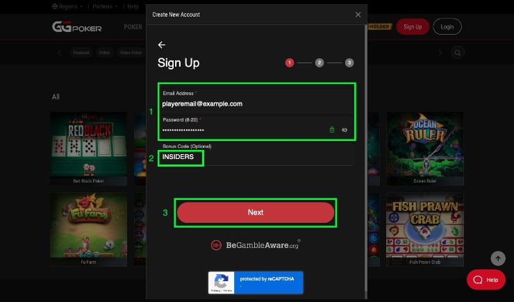 Redeem GGPoker Bonus Code Step 2