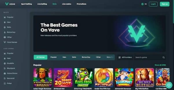 Online Casinos in Luxembourg - VAVE Home Page