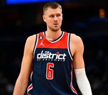 Wizards center Kristaps Porzingis (sprained left ankle injury) week-to-week