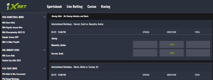 XBet boxing