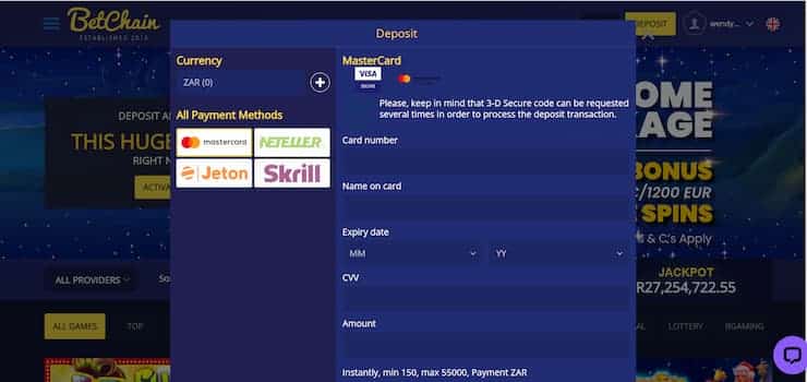 betchain banking