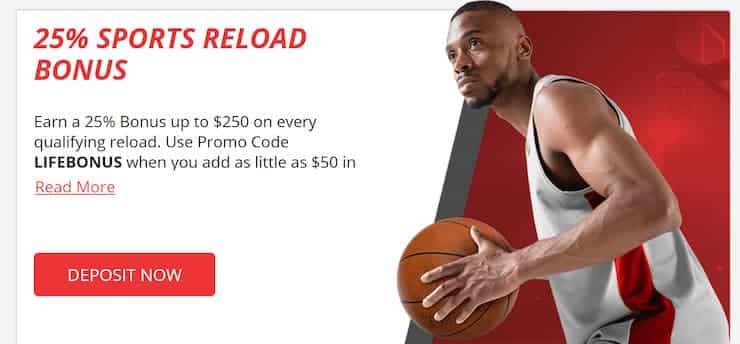 Betonline deposit bonus March Madness