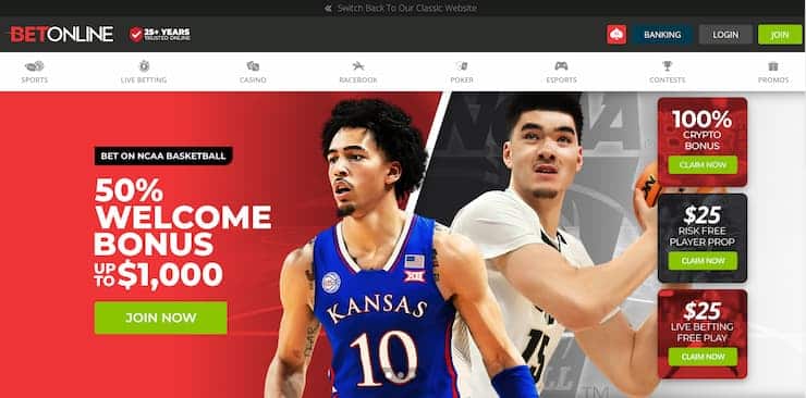 Betonline march madness