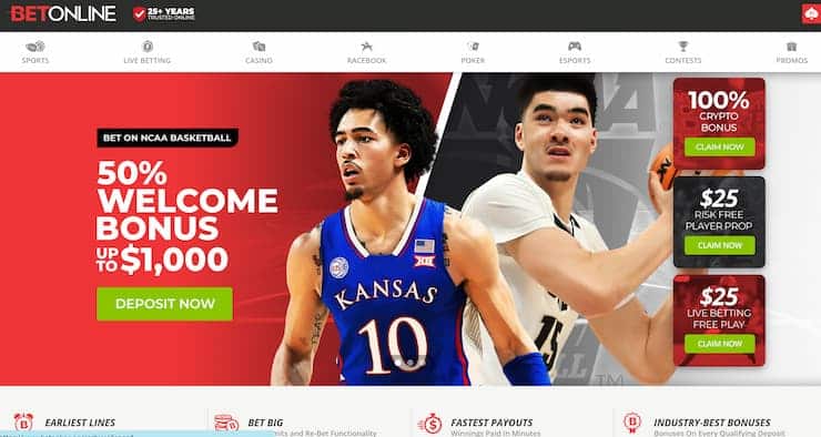 Betonline NCAA
