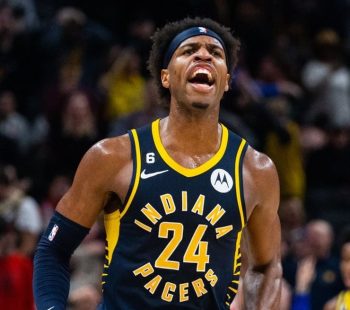 Pacers Buddy Hield fifth player in NBA history to make 200 3-pointers in five straight seasons