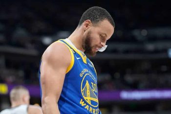 Steph Curry injury pic