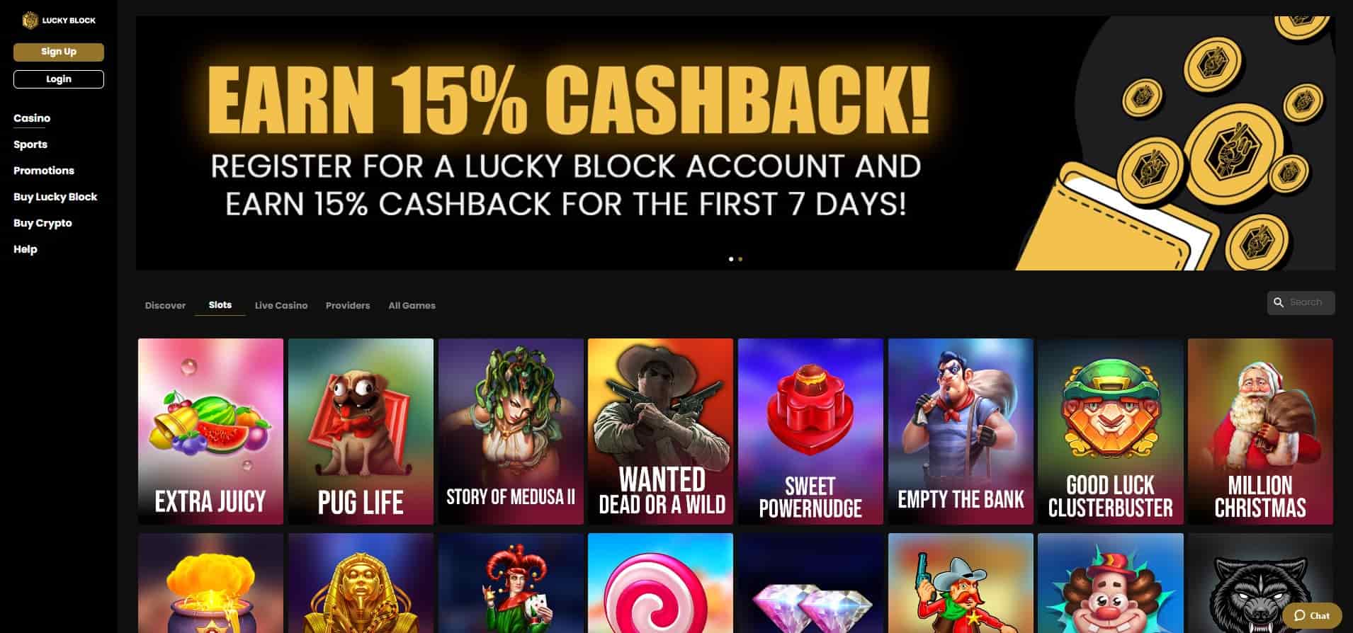 lucky block casino