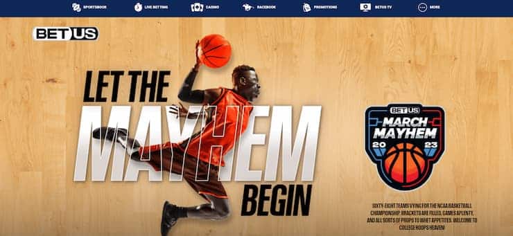 BetUS Expert March Madness calendar betting site