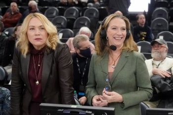 Doris Burke and Beth Mowins pic