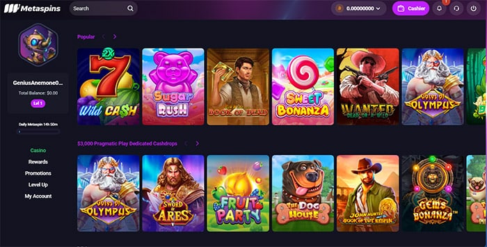 Metaspins Slots