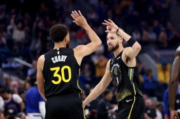 Steph and Klay pic