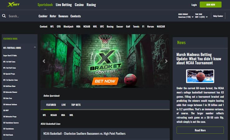 XBet Sportsbook - March Madness Final 4 Online Betting