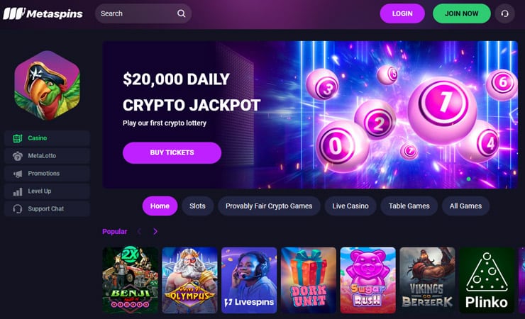 Metaspins Casino