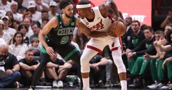 Heat and Celtics playoffs pic