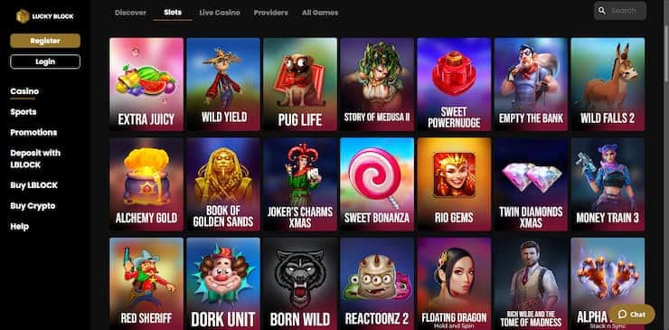LuckyBlock Slots