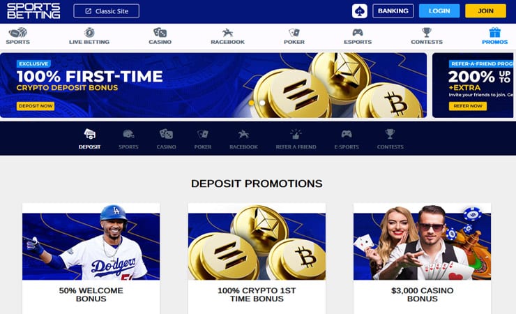 SportsBetting.ag Bonus