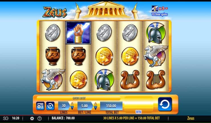 zeus slots