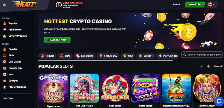 Heatz Casino South Africa