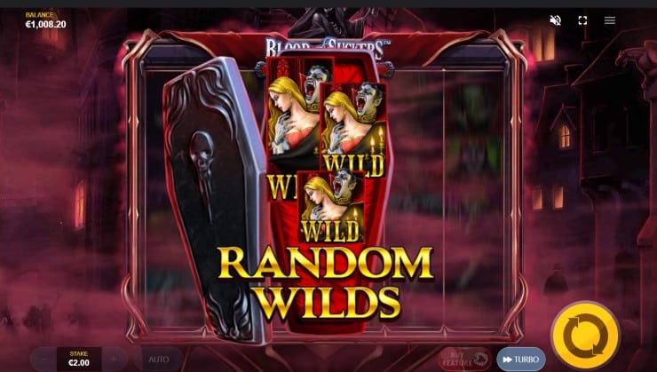 Blood Suckers random coffin feature