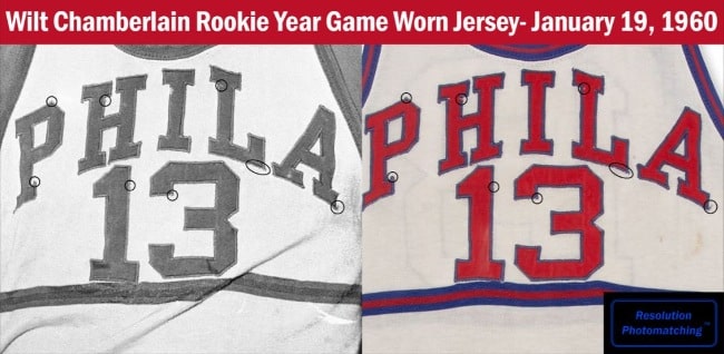 Wilt Chamberlain rookie home uniform sells for $1.79 million at auction