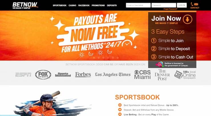 best online betting sites Betnow online sportsbook