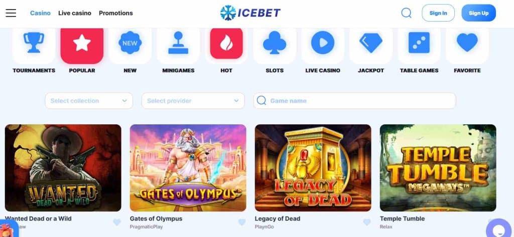 Ice Bet non-GamStop casino