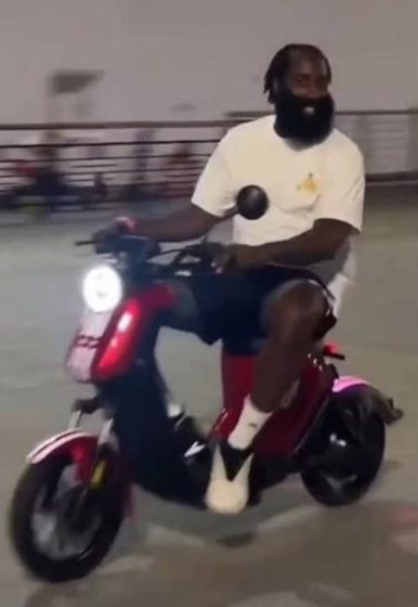 Philadelphia 76ers can suspend James Harden for driving moped in China, per new CBA
