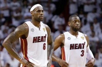 Miami Heat Dwyane Wade Michael Jordan is my GOAT, LeBron James is amazing