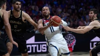 Jalen Brunson Team USA vs Spain pic